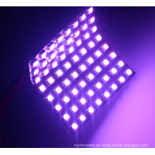 64 leds / pc programmierbare flexible P10 8x8 apa102 rgb LED pixel matrix